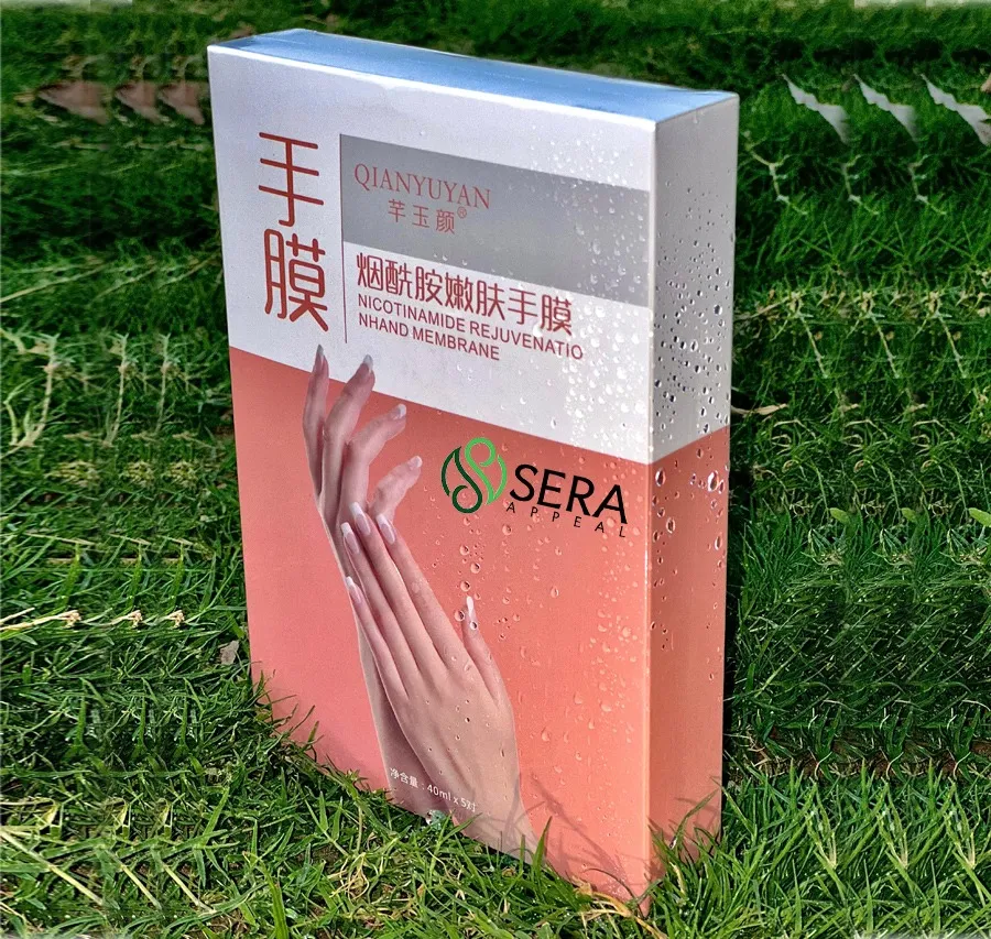 QIANYUYAN Niacinamide Rejuvenation Hand Mask (5 Pairs)